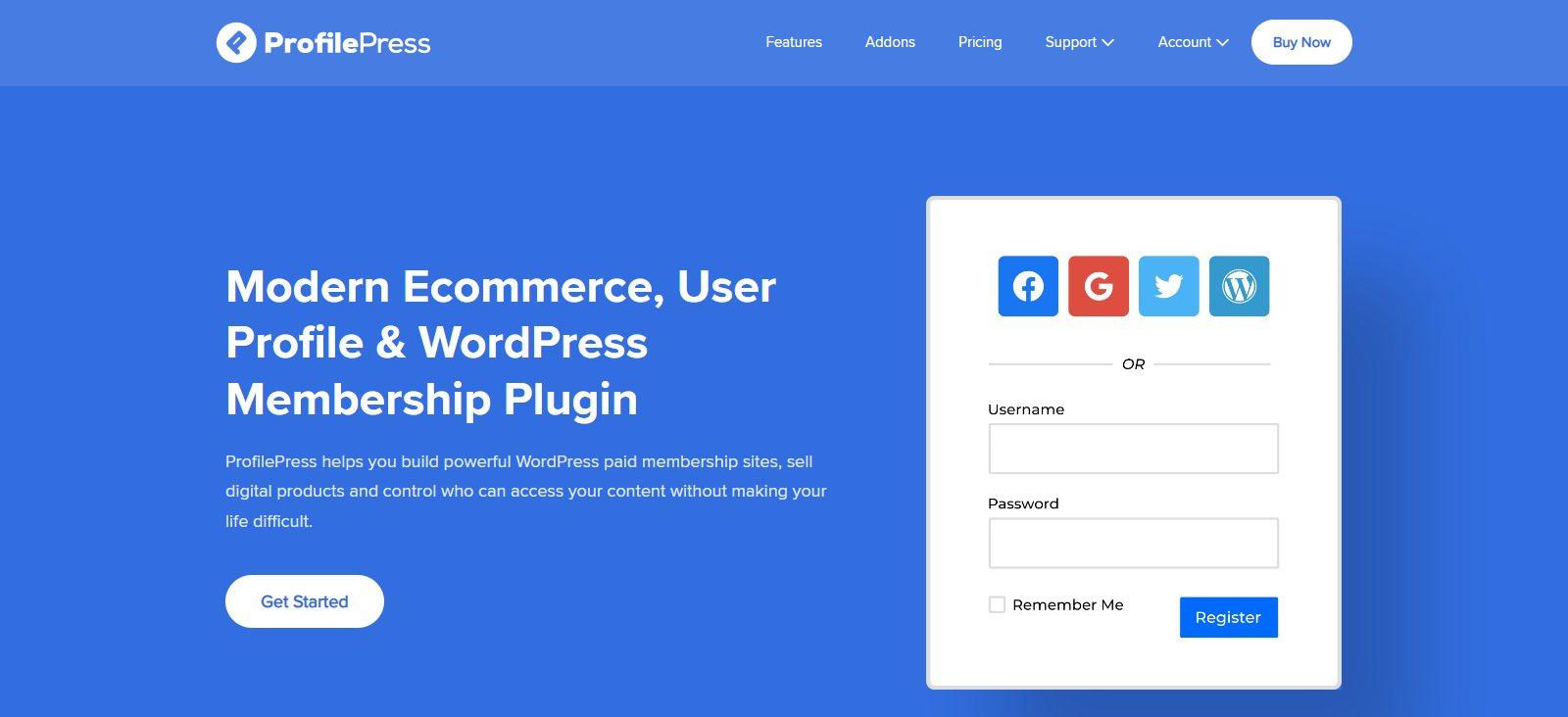 ProfilePress Affiliate Program Review: 20% Commission on Each Sale