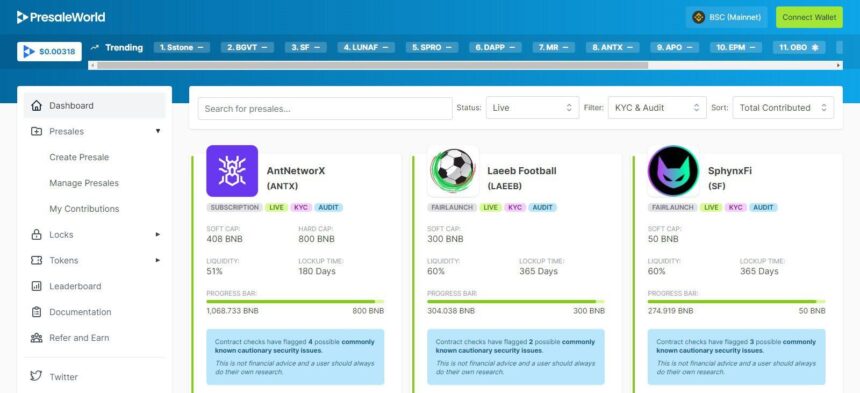 What Is Presale World (PRESALE)? Complete Guide & Review About Presale World
