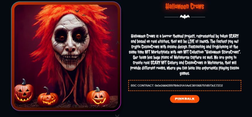 Halloween Crows Coin