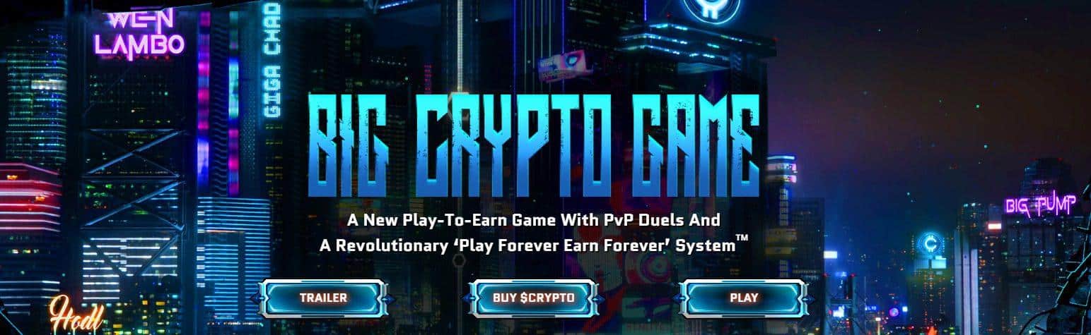 Big Crypto Game Coin