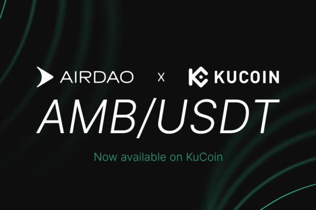 KuCoin lists AirDAO's $AMB token with a $USDT pair