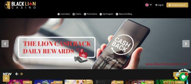 Black Lion Casino Review: First Deposit Bonus 150% Up to 300 Euro