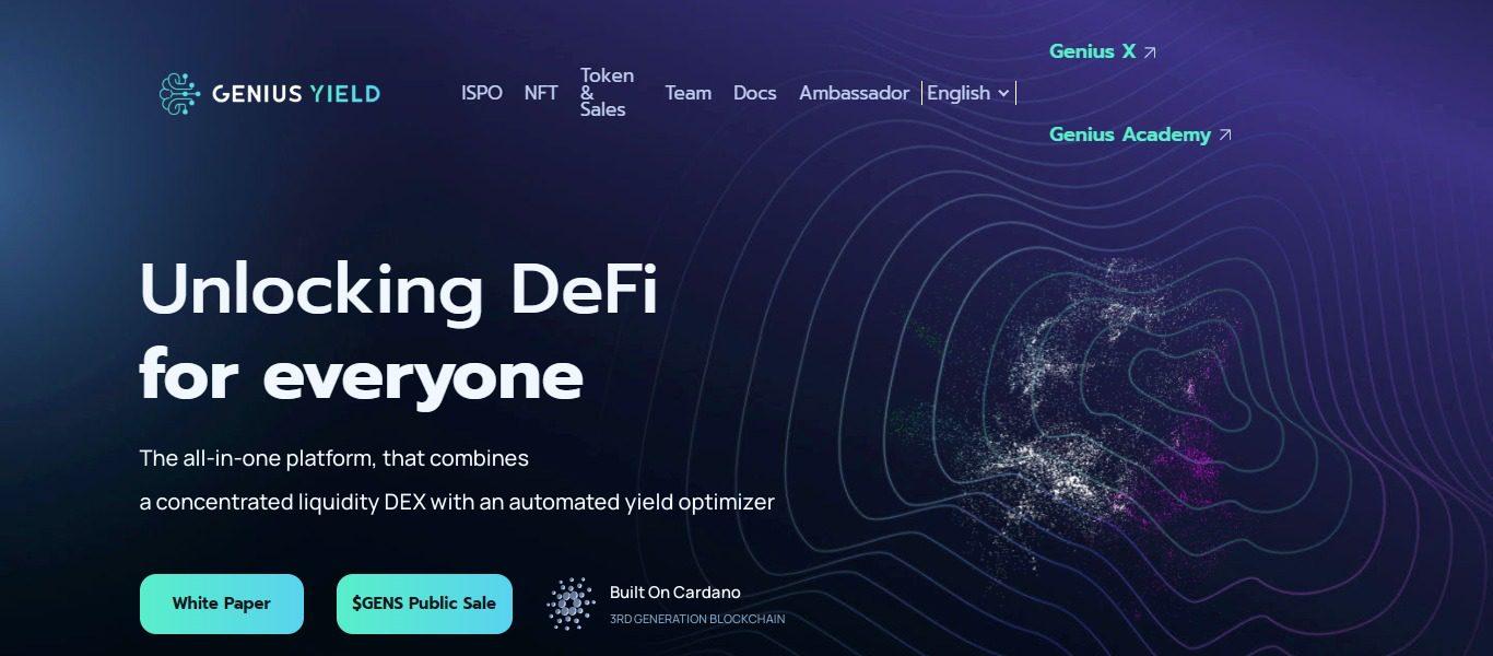 Geniusyield Ico Review: Easy to Use for Everyone