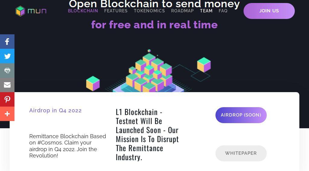 MUN Airdrop Review: Connect your Keplr Wallet.