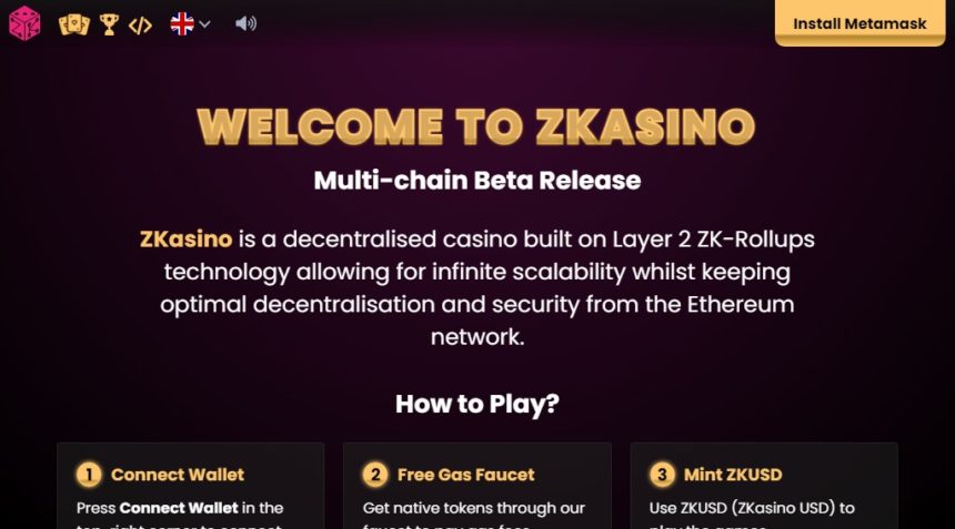 ZKasino Airdrop Reviewe: Multi-chain Beta Release