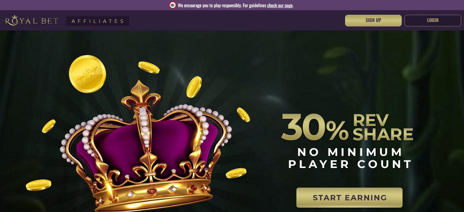 RoyalBet Affiliate Program