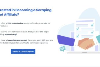Scraping Robot Affiliate Program