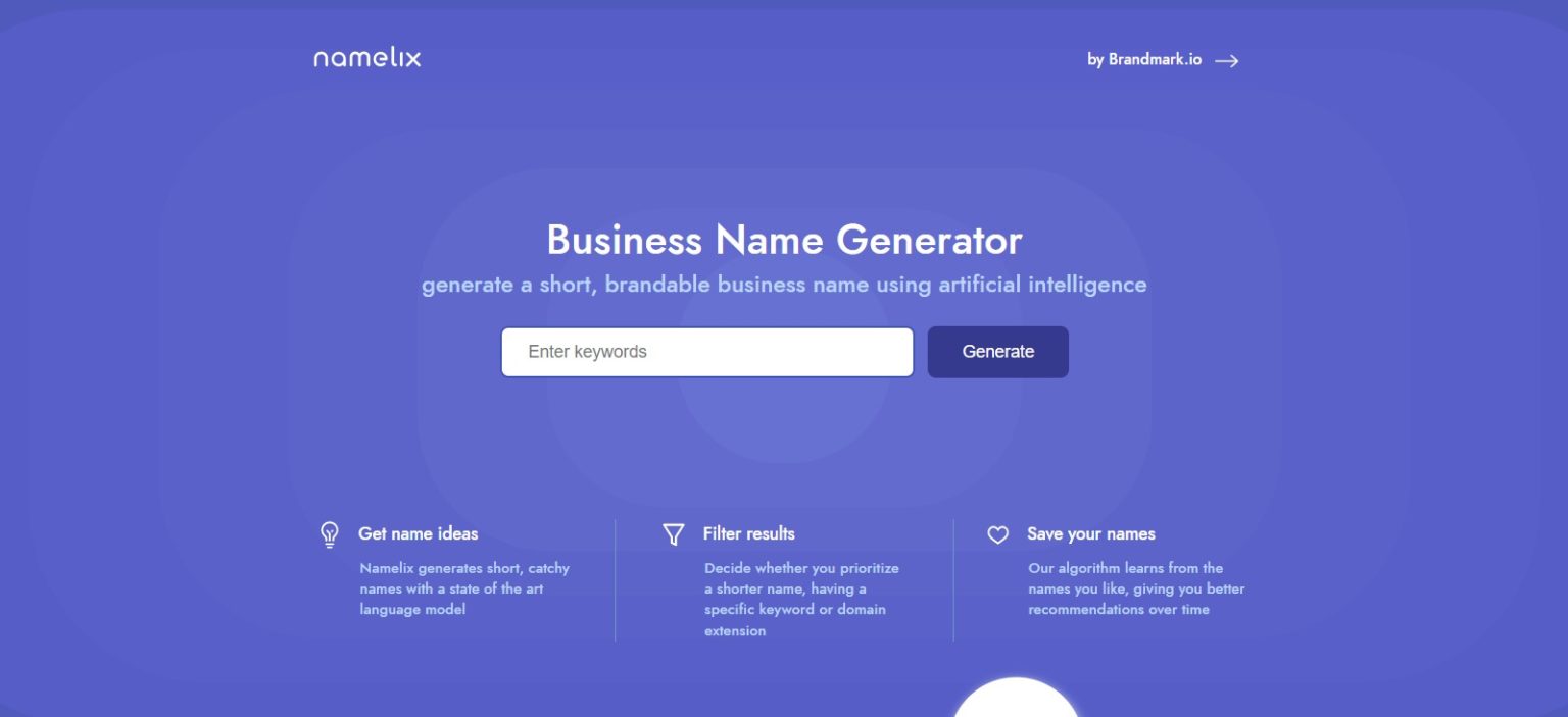 Namelix Ai Generate Tool Review 2023 : Pro Or Cons How To Use Free Version
