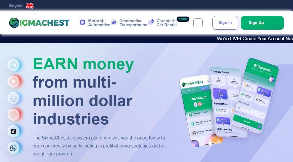 Sigmachest Investment Program Review : Is It Is Good Or Bad ? Read Our Review