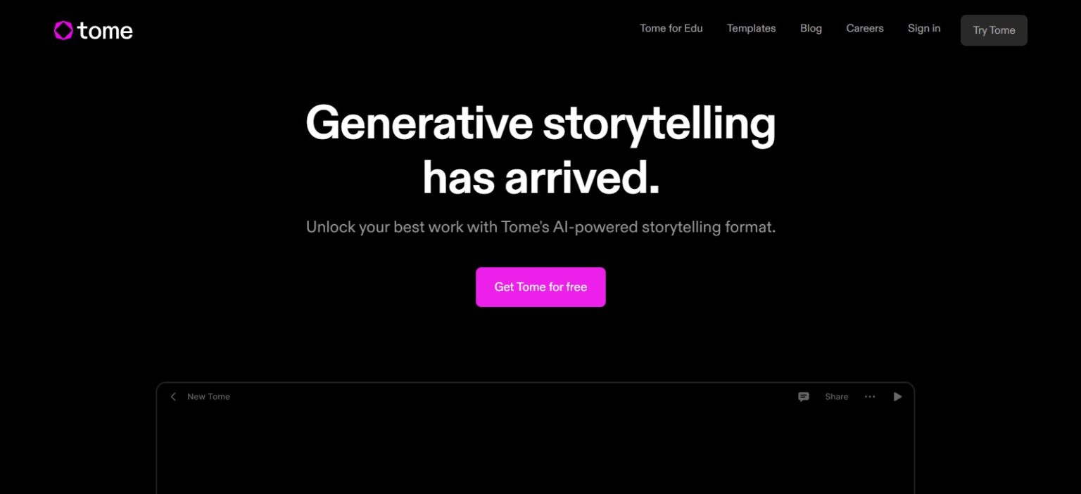 Tome Ai Storytelling Tool Review 2023 : Pro Or Cons How To Use Free Version