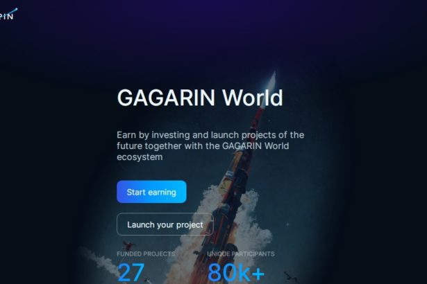 Gagarin Ico Review: Earn by Investing and Launch