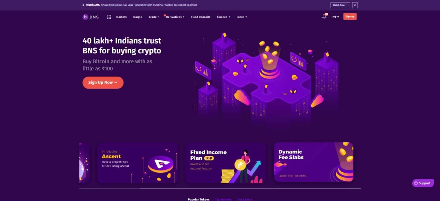 Bitbns Review : Trusted Crypto Exchange For High Volume Trader