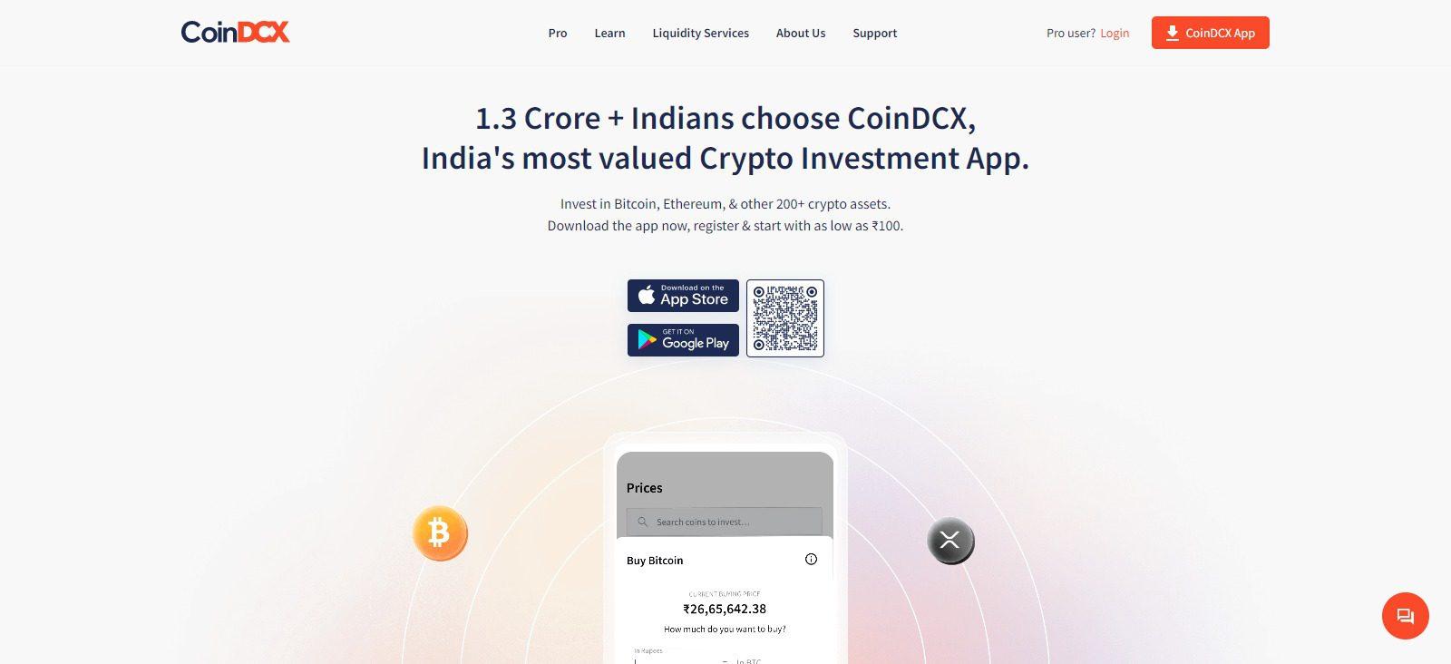 Coindcx Cryptocurrency Exchange Review : Pros & Cons