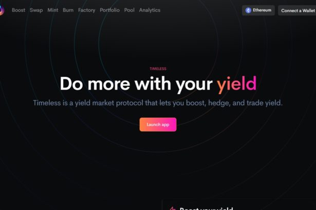 Timeless Airdrop Review: Do more With Your Yield