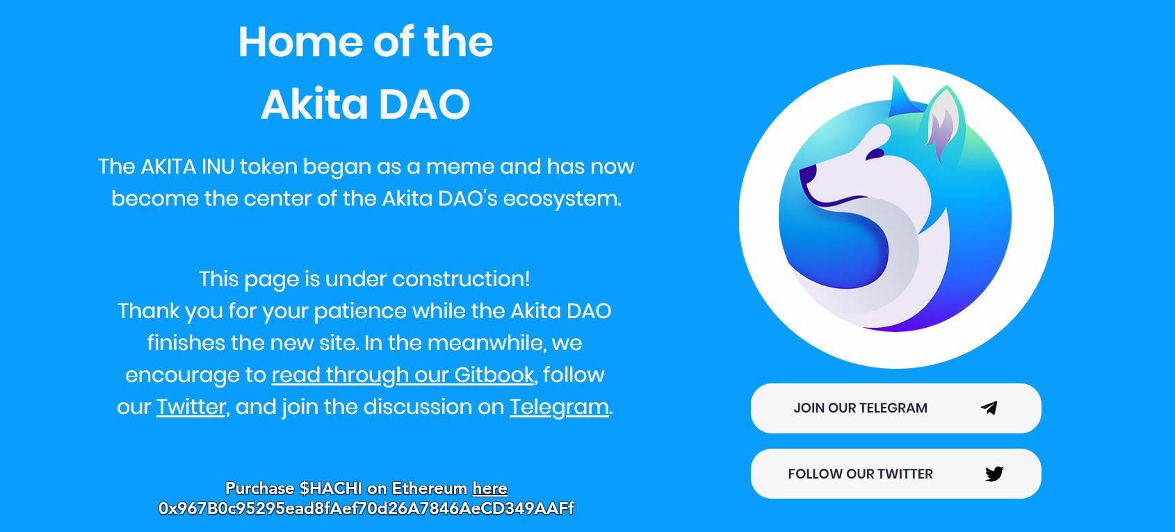 Akita DAO Coin