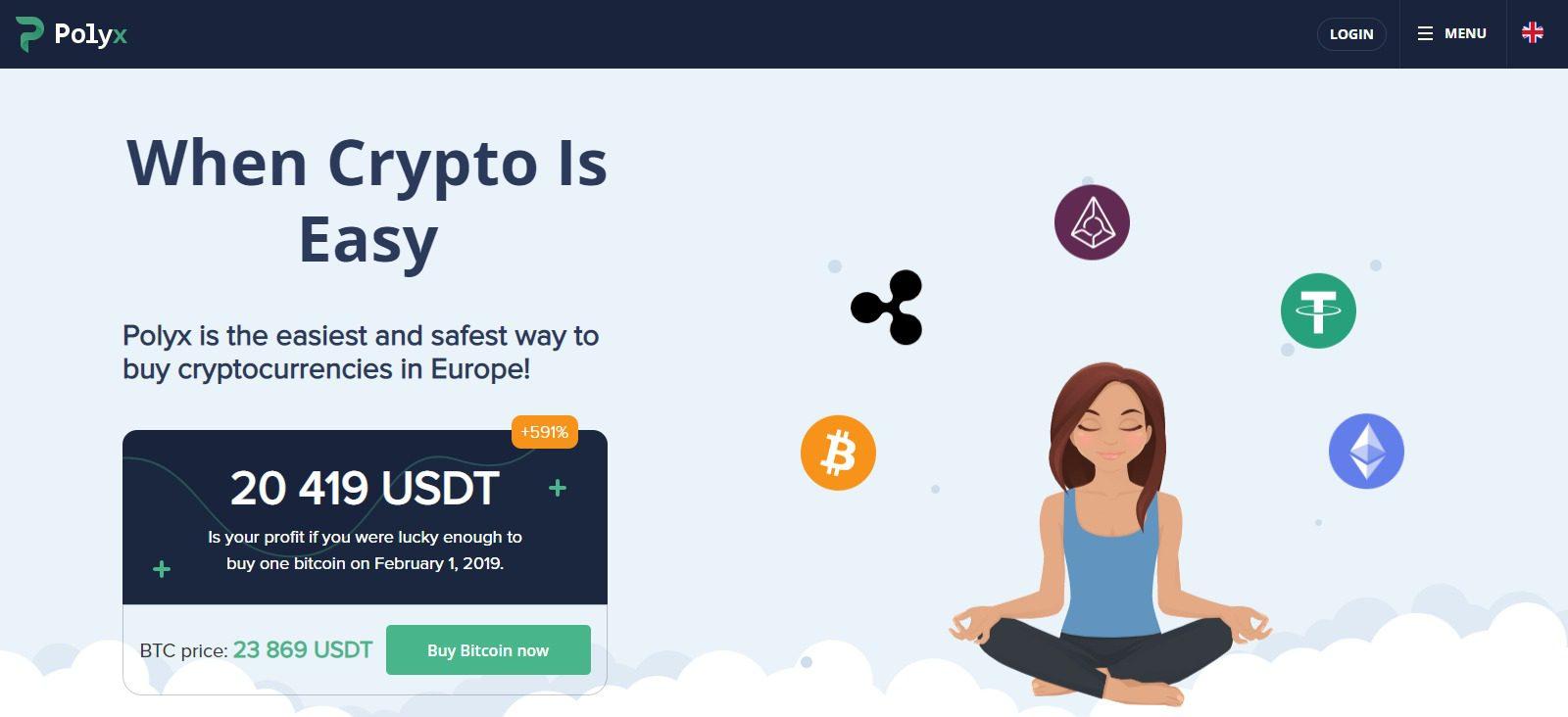 Polyx Cryptocurrency Exchange Review : Pros & Cons