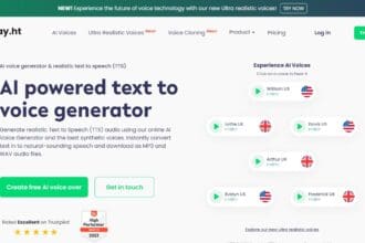 Play.ht Ai Voice Generator Tool Review 2023 : Pro Or Cons How To Use Free Version