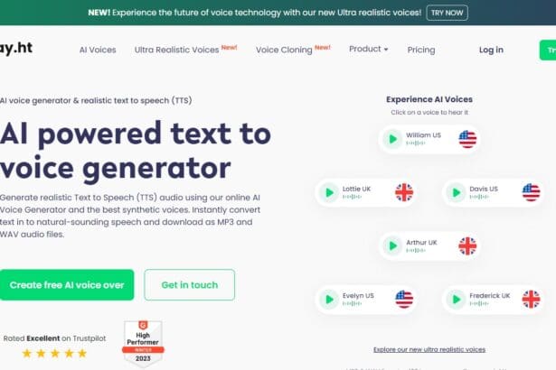 Play.ht Ai Voice Generator Tool Review 2023 : Pro Or Cons How To Use Free Version