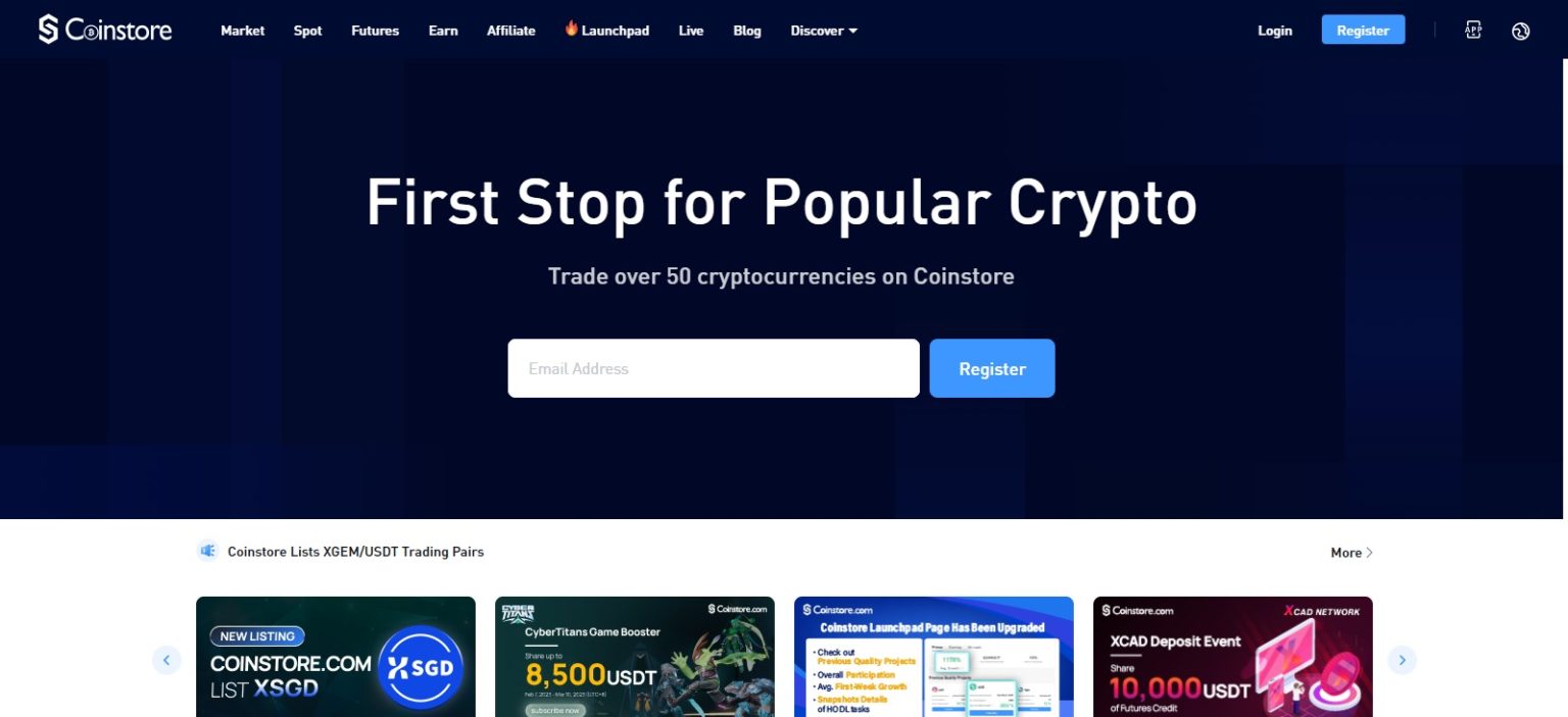 Best Alternative To Coinstore 2023 Updated Free Guide