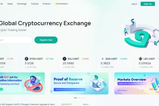 Coinex Cryptocurrency Exchange Review : Pros & Cons