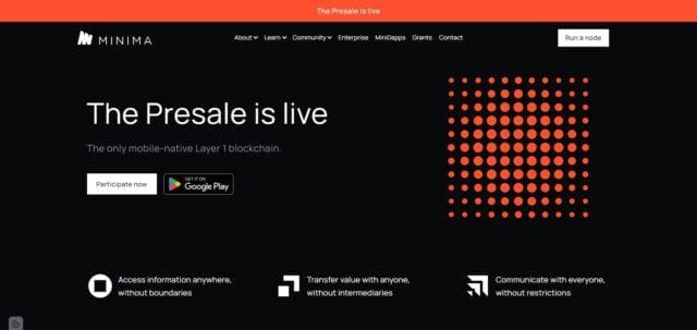 Minima Ico Review 2023 : Free Guide & Features