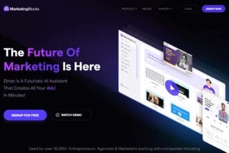MarketingBlocks AI Marketing Assistant Review 2023 : Pro Or Cons How To Use Free Version