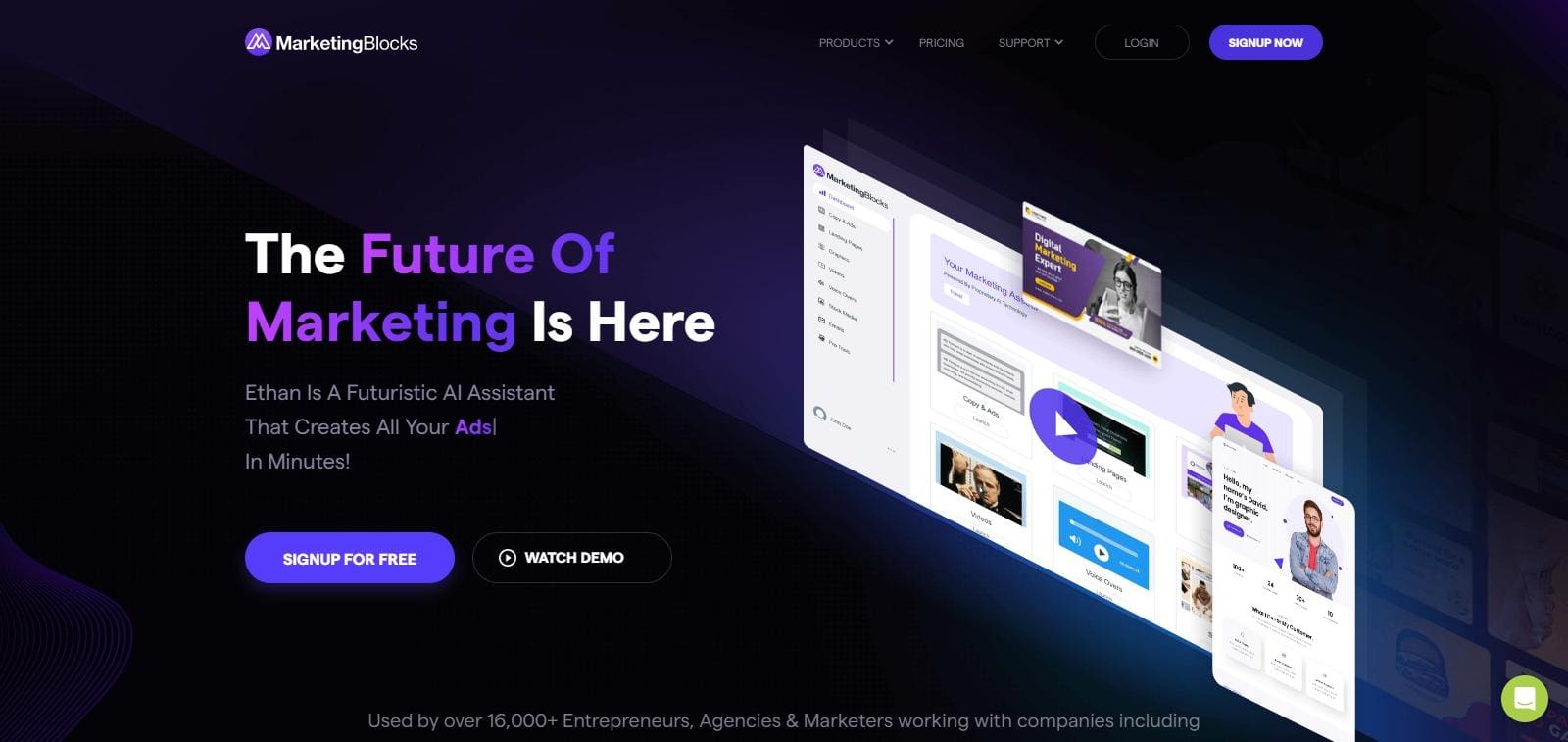 MarketingBlocks AI Marketing Assistant Review 2023 : Pro Or Cons How To Use Free Version