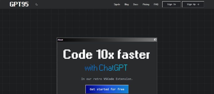 GPT95 Ai Coding Review 2023 : Pro Or Cons How To Use Free Version