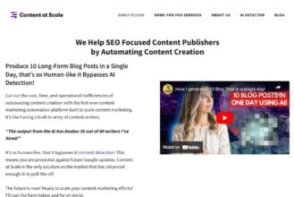 Content at Scale AI Tool Review 2023 : Pro Or Cons How To Use Free Version