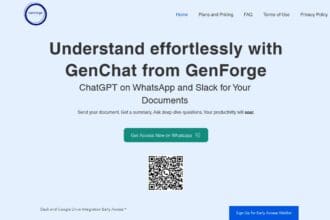 Genforge Ai ChatGPT on WhatsApp Review 2023 : Pro Or Cons How To Use Free Version
