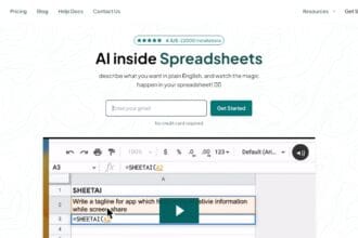 SheetAI Inside Spreadsheets Tool Review 2023 : Pro Or Cons How To Use Free Version