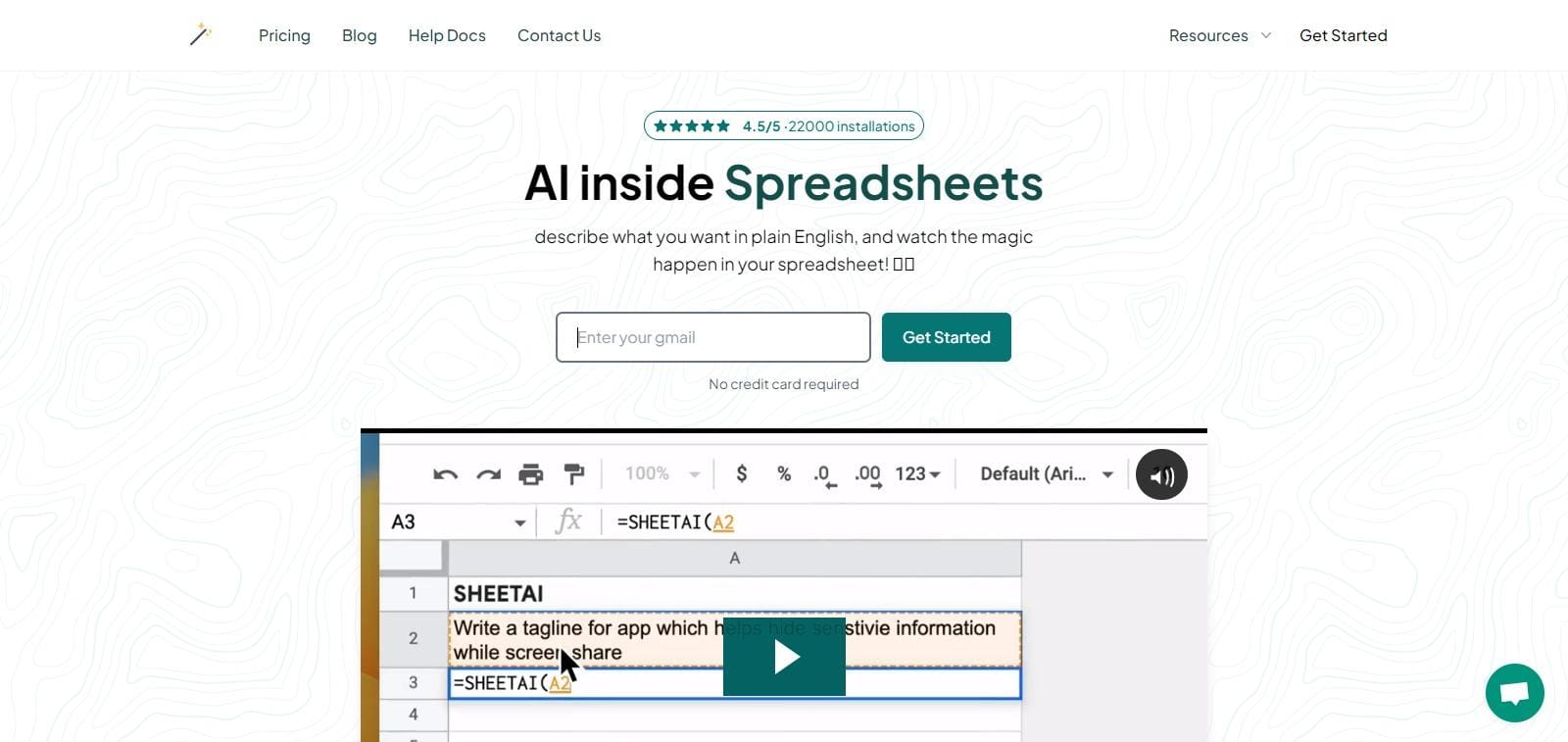 SheetAI Inside Spreadsheets Tool Review 2023 : Pro Or Cons How To Use Free Version