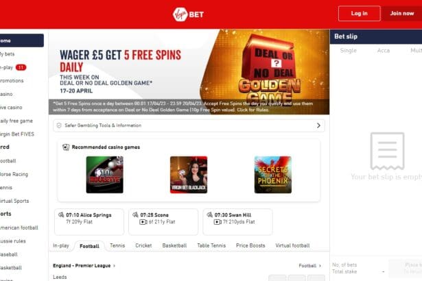 Virginbet Casino Review: Wager Euro 5 Get 5 Free Spins