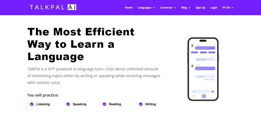 Talkpal AI Review 2023 : Pro Or Cons How To Use Free Version