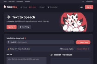 Fakeyou AI Review : How To Use & Free Guide