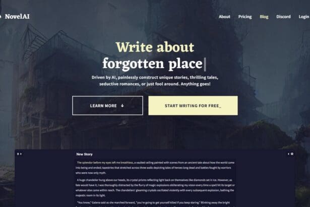 Novelai Story Telling Review : How To Use & Free Guide