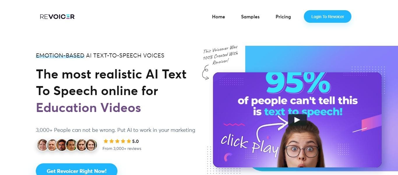 Revoicer Ai Text To Speech Tool Review : How To Use & Free Guide