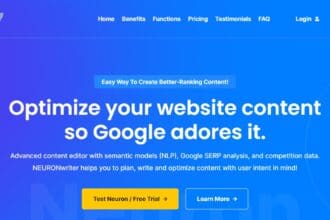 Neuronwriter Ai Seo Tool Review : How To Use & Free Guide