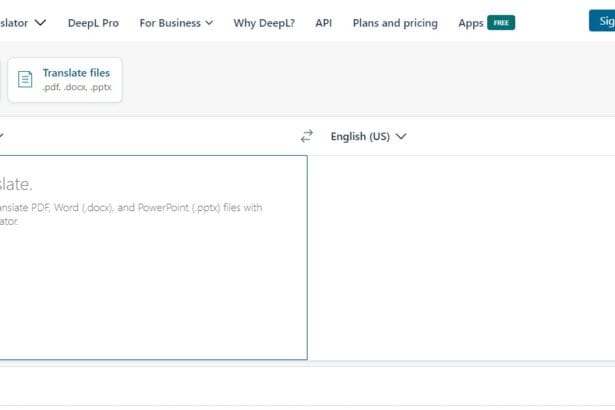 Deepl Ai Translation Software & Tool Review : How To Use & Free Guide