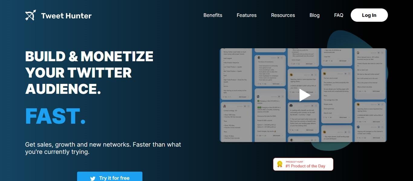 Tweethunter Ai Twitter generator Review : How To Use & Free Guide