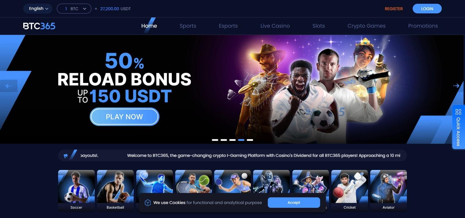 USD BTC365 : To Know More About This Casino Read Our Article