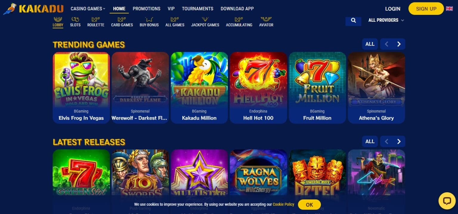 Kakadu Casino Review: Welcome Bonus €700 + 150 Free Spins
