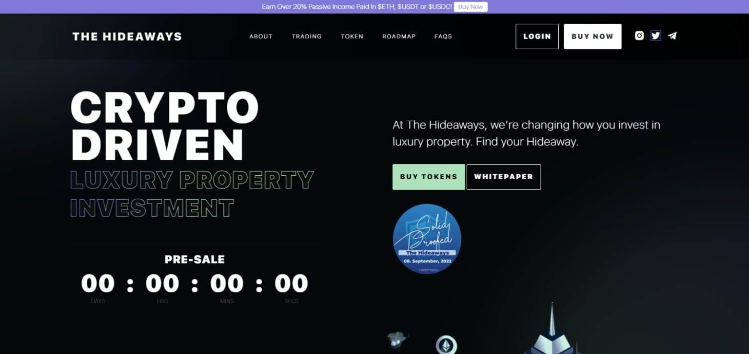 The Hideaways Coins (HDWY) Review : Is It Good Or Bad Coin Read Our Article