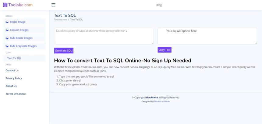 Toolske AI Review : How To Use & Free GuideToolske