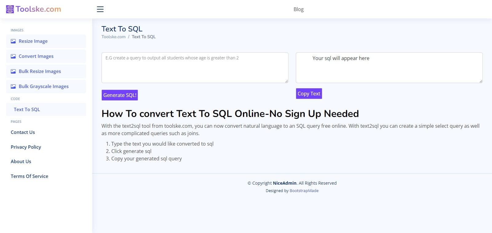 Toolske AI Review : How To Use & Free GuideToolske