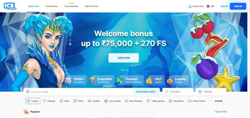 ICE Casino Review: Latest 2023 Review