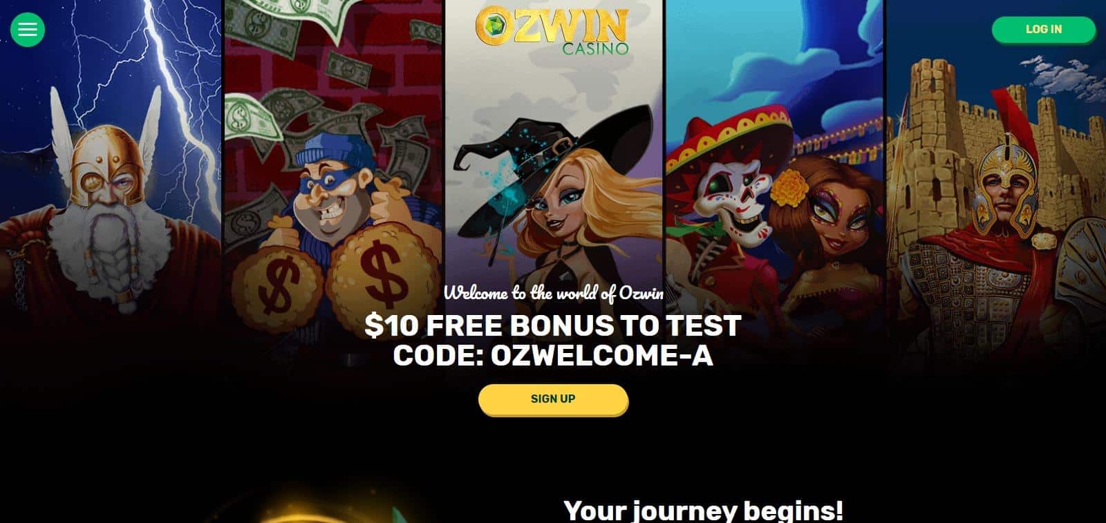 Ozwin Casino Review: 10% Free Bonus To Test Code OZWELCOME-A