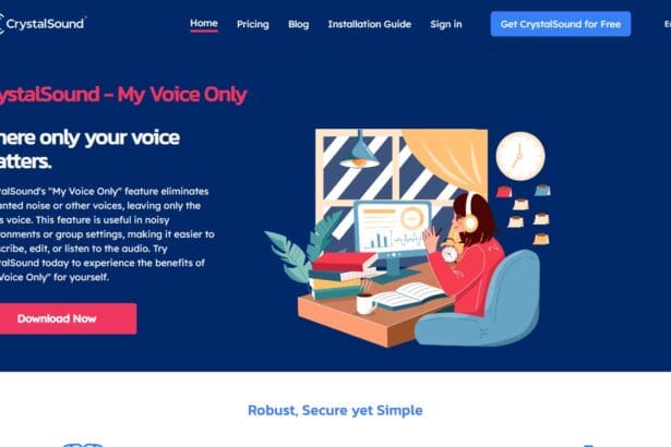 Crystalsound Ai Audio Editing Tool Review : How To Use & Free Guide