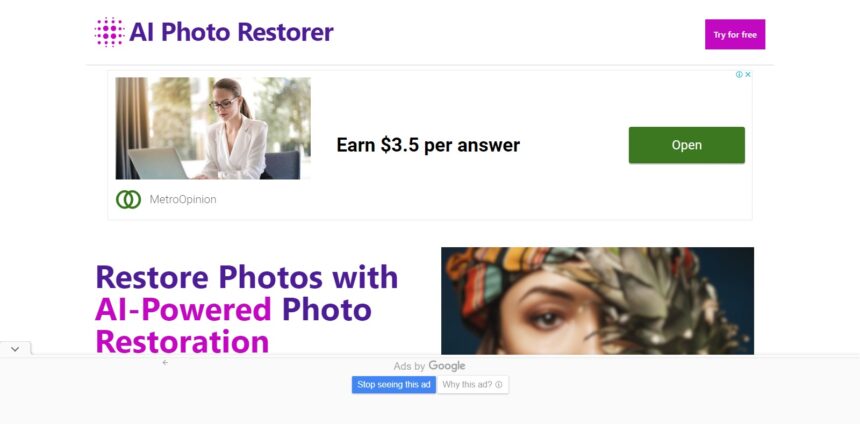 AI Photo Restorer Review: How To Use & Free Guide