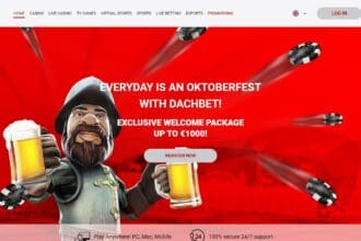 DachBet Casino Review: Exclusive Welcome Package UP TO €1000!